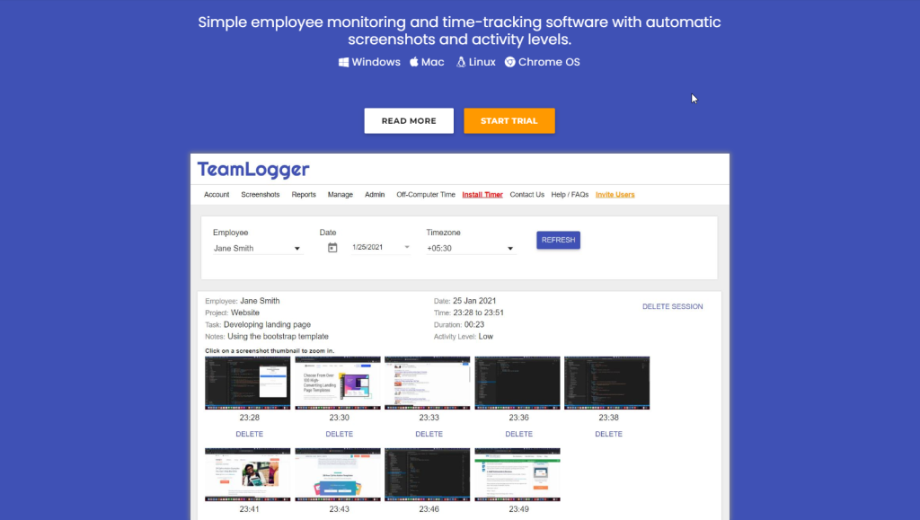 How to Hack TeamLogger