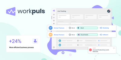 Workpuls time tracking tool dashboard