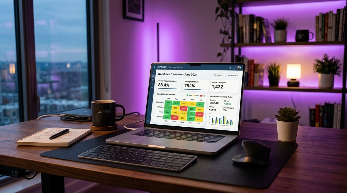 Sapience Pro enterprise workforce analytics dashboard