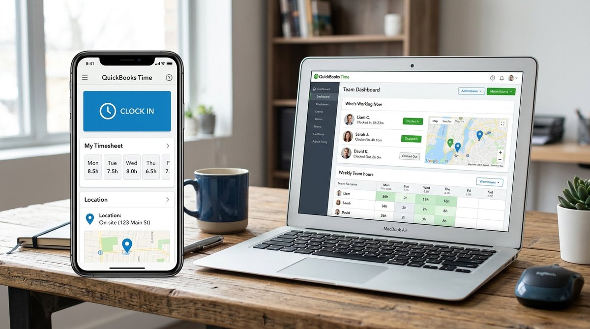 QuickBooks Time TSheets time tracking interface