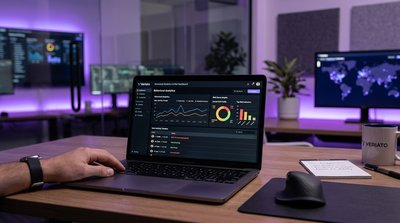 Veriato behavioral analytics monitoring dashboard