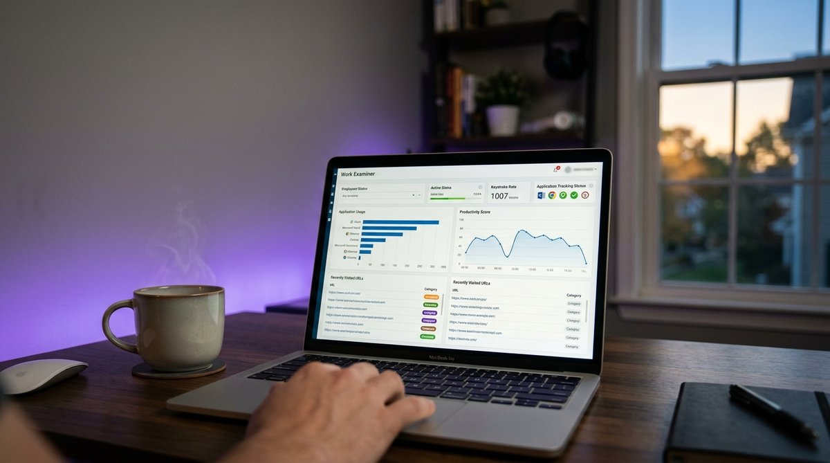 Work Examiner employee monitoring dashboard