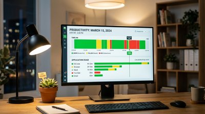 DeskTime productivity tracking