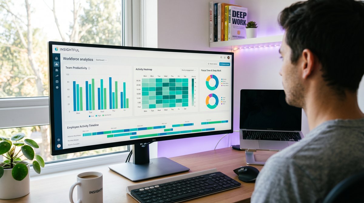 Insightful workforce analytics and employee monitoring review